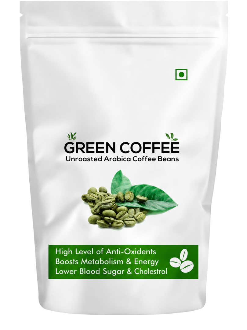 Green Coffee Beans Bottle